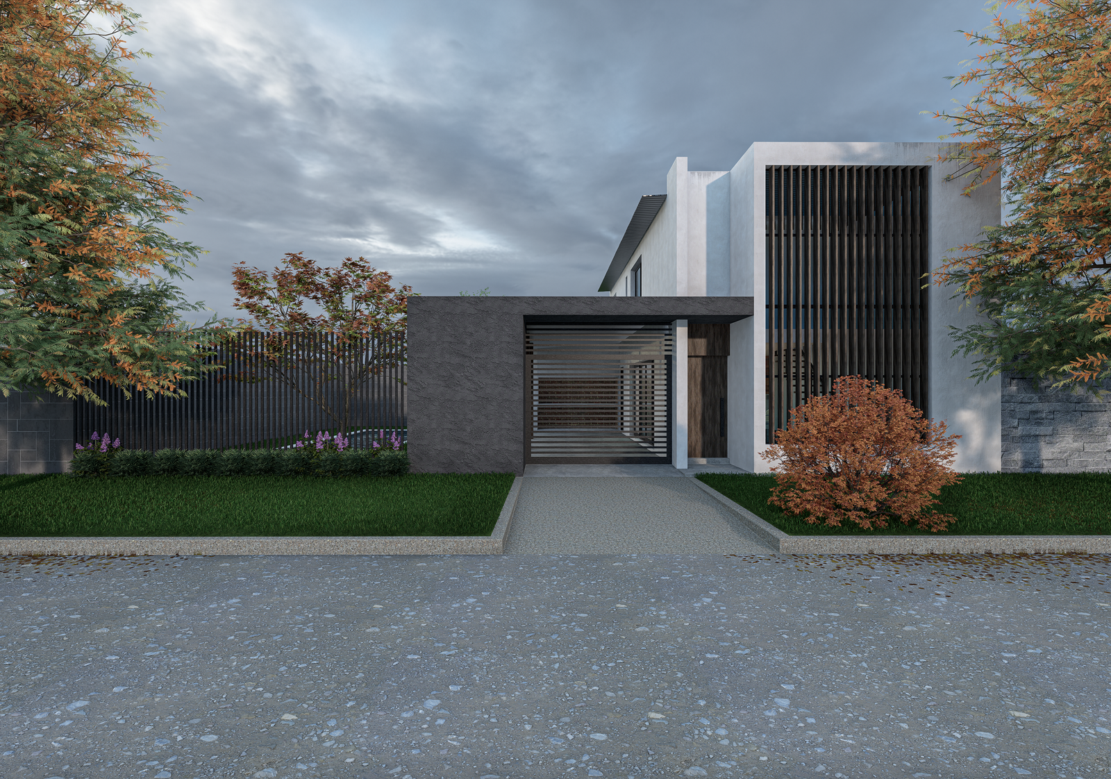 Proyecto de diseño de fachada